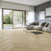 PARQUET DUE STRATI ROVERE AB INV VERNICIATO SPAZZOLATO HDF M/F D S