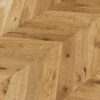 PARQUET A TRE STRATI 1L ROVERE CHEVRON 45 BORDEAUX COUNTRY MARRONE CALDO SPAZZOLATO OPACO VERNICIATO 4MV