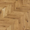 PARQUET A TRE STRATI 1L ROVERE CHEVRON 45 BORDEAUX COUNTRY MARRONE CALDO SPAZZOLATO OPACO VERNICIATO 4MV