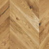 PARQUET A TRE STRATI 1L ROVERE CHEVRON 45 BORDEAUX COUNTRY MARRONE CALDO SPAZZOLATO OPACO VERNICIATO 4MV