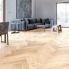 PARQUET A TRE STRATI 1L ROVERE CAMBRILS COUNTRY SPAZZOLATO CREAM OPACO VERNICIATO 4VM OL