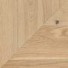 PARQUET A TRE STRATI 1L ROVERE CHEVRON 45 BRETAGNE NATURAL SPAZZOLATOOLIO BIANCO 4-MV