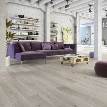 PARQUET A TRE STRATI 1L ROVERE MARILLEVA MARKANT GREY MAT VERNICE SPAZZOLATO 4V 5GC