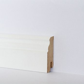 BATTISCOPA BIANCO MDF TIP 8 LAMINATO AD INCASTRO 70 MM
