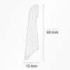 BATTISCOPA PVC DEKOR 118 60 MM