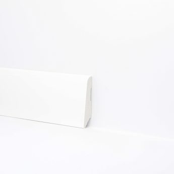 BATTISCOPA PVC BIANCO 60 MM