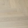 PARQUET A TRE STRATI 1L ROVERE MONT BLANC AB BIANCO VERNICIATO M/F D S