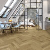 PARQUET DUE STRATI ROVERE CD SPAZZOLATO EXTRA OPACO VERNICIATO HDF M/F D S