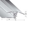 PROFILO PRE TRIO GRIP 7-13 MM 270 CM Z