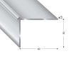 PROFILO STOP V=2,6 MM 270 CM ARGENTO