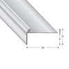 PROFILO GRADINO V=3 MM 270 CM ARGENTO