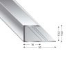 PROFILO ZAK 1-DELNI (V=13MM) 270 CM BRONZ
