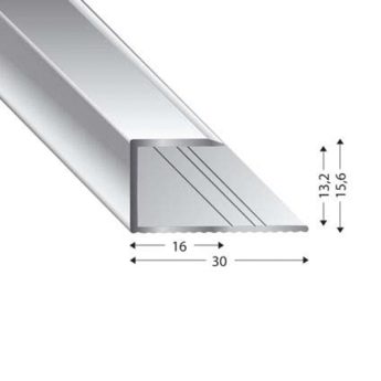 PROFILO ZAK 1-DELNI (V=13MM) 270 CM BRONZ