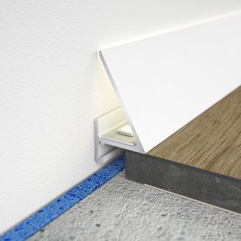 PROFILO DI FINITURA SLED16X5 ALU WHITE RAL 9016