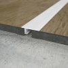 PROFILO DI TRANSIZIONE UL20X5 ALU WHITE RAL 9016