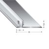 PROFILO BASE DUO GRIP 6-10 MM 270 CM