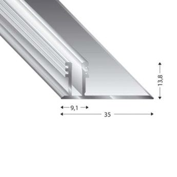 PROFILO BASE DUO GRIP 10-15 MM 270 CM