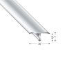 PROFILO DI TRANSIZIONE FLEXIBILNI 26 MM 270 CM G