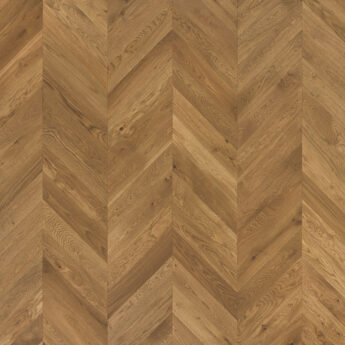 PARQUET A TRE STRATI 1L ROVERE CHEVRON 45 CORSE MARRONE NATURALE TALPA VERNICE OPACA 4-mV