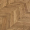 PARQUET A TRE STRATI 1L ROVERE CHEVRON 45 CORSE MARRONE NATURALE TALPA VERNICIATO OPACA 4-mV