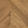 PARQUET A TRE STRATI 1L ROVERE CHEVRON 45 CORSE MARRONE NATURALE TALPA VERNICIATO OPACA 4-mV