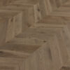 PARQUET A TRE STRATI 1L ROVERE CHEVRON 45 RHONE GRIGIO NATURALE TALPA VERNICIATO OPACO 4-mV