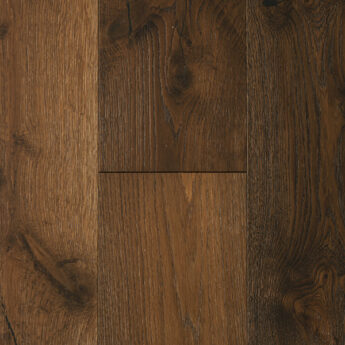 PARQUET A TRE STRATI 1L ROVERE VERSAILLES DE SPAZZOLATO SCURO AFFUMICATO VERNICE M/F