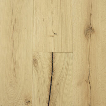 PARQUET A TRE STRATI 1L ROVERE OXFORD DE SPAZZOLATO IVORY VERNICE M/F