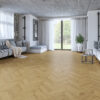 PARQUET A DUE STRATI ROVERE AB  SPAZZOLATO VERNICIATO EXTRA OPACO HDF CH-45 M/F