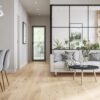 PARQUET A TRE STRATI 1L OAK HAMSEDAL NEW COUNTRY BIANCO OLIO SPAZZOLATO 4mV 5Gc