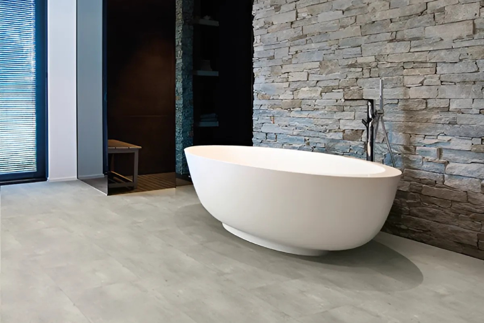 Il pavimento in vinile è adatto per il bagno?