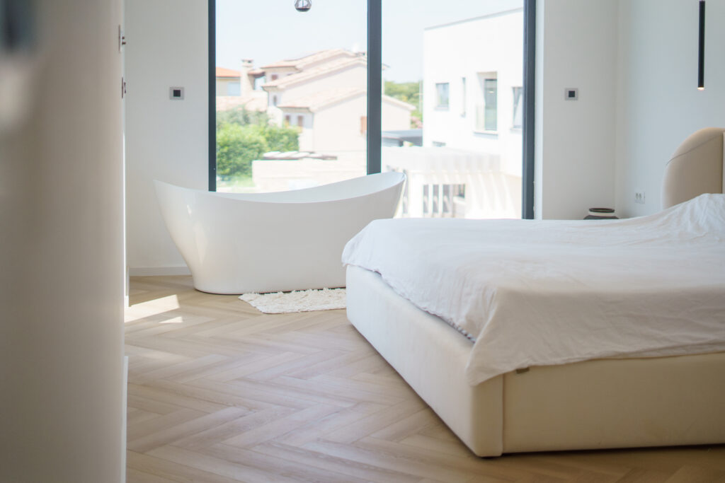 Il pavimento in vinile è adatto per il bagno?