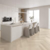 PARQUET A TRE STRATI 1S ROVERE MONT BLANC AB VERNICIATO BIANCO M F L R