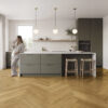 PARQUET A TRE STRATI 1S ROVERE VAL GARDENA ABC SPAZZOLATO VERNICIATO M F L R