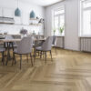 PARQUET A TRE STRATI 1S ROVERE AFFUMICATO WENGEN CD SPAZZOLATO OLIATO M F L R