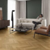 PARQUET A TRE STRATI 1S ROVERE CERMIS AB CH- 45 SPAZZOLATO UV VERNICIATO M F
