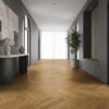 PARQUET ROVERE CD SPAZZOLATO CASTLE MARRONE VERNICIATO T+G L+R