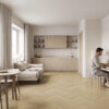 PARQUET ROVERE CORVARA AB SPAZZOLATO VERNICIATO M+F L+R
