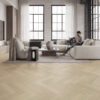 PARQUET ROVERE SELVA AB SPAZZOLATO BIANCO CHIARO VERNICIATO T+G L+R