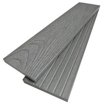 PROFILO DI FINITURA WPC PIATTO 10×70 ARCTIC