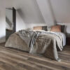 VINILE LVT 1367 CREPATO MARRONE SCURO 5/0,55 MM 33/42 DC